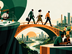 Des managers africains reliant la stratégie à l’exécution dans leur organisation