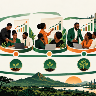 Évolution annuelle des pratiques managériales observée au sein d’organisations africaines