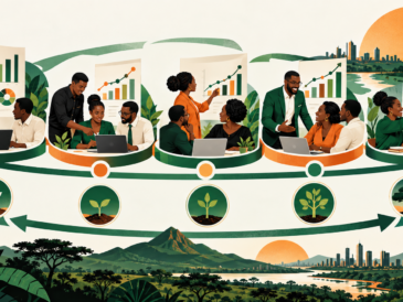 Évolution annuelle des pratiques managériales observée au sein d’organisations africaines