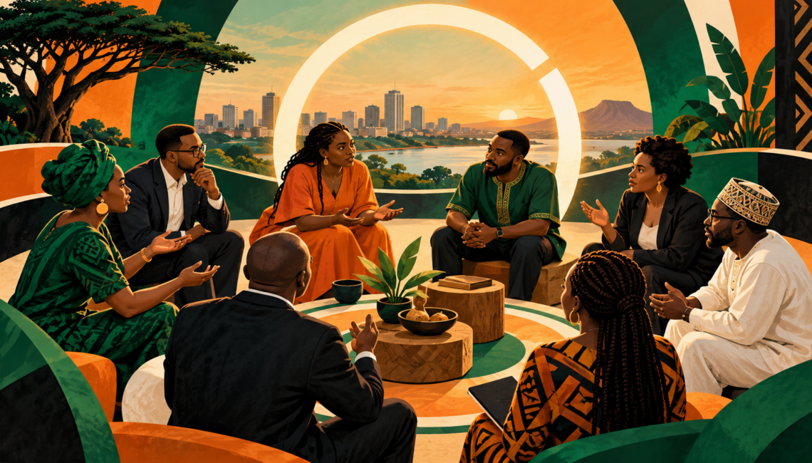 Un collectif de professionnels africains dialoguant selon une logique de réciprocité et d’inclusion